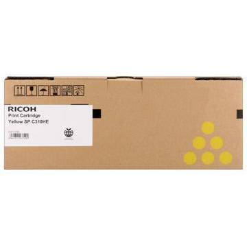 Toner imprimanta YELLOW 406482 / 407635 6K ORIGINAL RICOH AFICIO SPC 231N