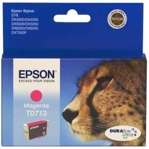 Cartus Imprimanta Epson MAGENTA C13T07134011 5,5ML ORIGINAL STYLUS D78