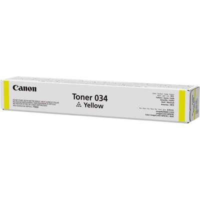 Toner imprimanta YELLOW 034Y 7,3K ORIGINAL CANON IR C1225