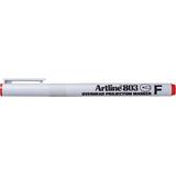 Artline OHP Non-Permanent marker ARTLINE 803, varf fin - 0.5mm - rosu