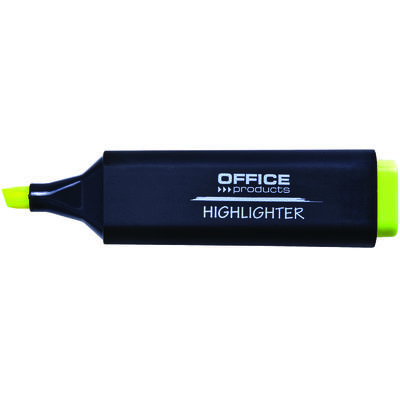 Textmarker varf lat, Office Products - galben