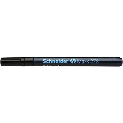 Marker cu vopsea SCHNEIDER Maxx 278, varf rotund 0.8mm - negru