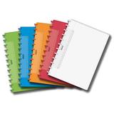 Aurora Caiet A4, 72 file - 90g/mp, coperta PP transparent color, AURORA Adoc - matematica