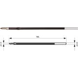 Penac Rezerva PENAC BR98C, 2 buc/set, 0.7mm, pt Sleek Touch, Pepe, RBR, RB-085B, CCH-3, Multi 1000-D2 - ro