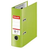 Esselte Biblioraft A5, plastifiat PP/PP, margine metalica, 75 mm, ESSELTE - verde vivida