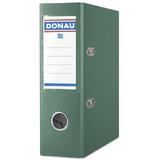 DONAU Biblioraft A5, plastifiat PP, margine metalica, 75 mm, DONAU - verde