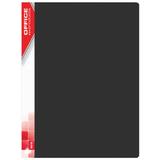 Office Products Dosar de prezentare cu 40 folii, A4, coperta rigida PP, Office Products - negru