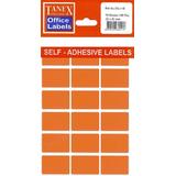 Tanex Etichete autoadezive albe, 22 x 32 mm, 180 buc/set, Tanex