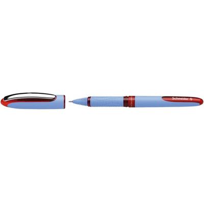 Roller cu cerneala SCHNEIDER One Hybrid N, needle point 0.3mm - scriere rosie