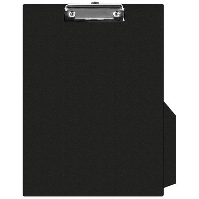 Clipboard simplu A4, plastifiat PVC, Q-Connect - negru