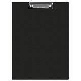 Q-CONNECT Clipboard dublu A4, plastifiat PVC, Q-Connect - negru