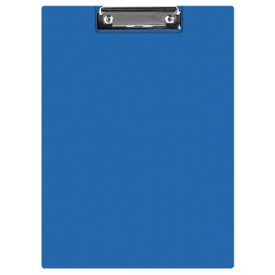 Clipboard dublu A4, plastifiat PVC, Q-Connect - albastru