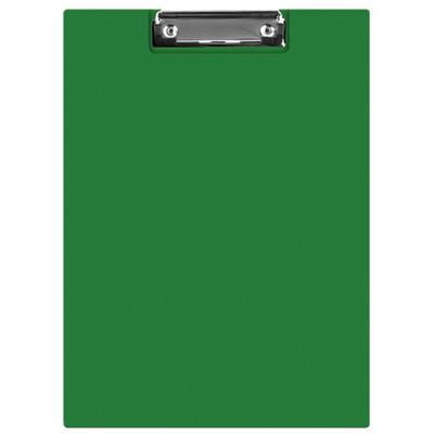 Clipboard dublu A4, plastifiat PVC, Q-Connect - verde