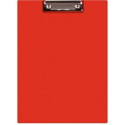 Clipboard dublu A5, plastifiat PVC, Q-Connect - rosu