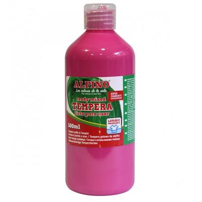 Tempera lavabila, 500ml, Alpino - magenta