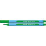 Schneider Pix SCHNEIDER Slider Edge M, rubber grip, varf mediu - scriere verde