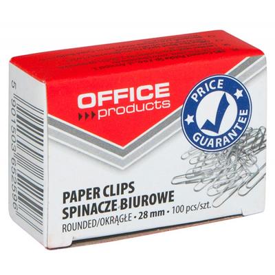 Agrafe metalice 28mm, 100/cutie, Office Products