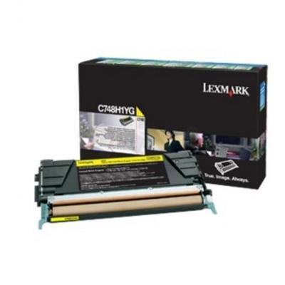 Toner imprimanta Lexmark C748H3YG Yellow