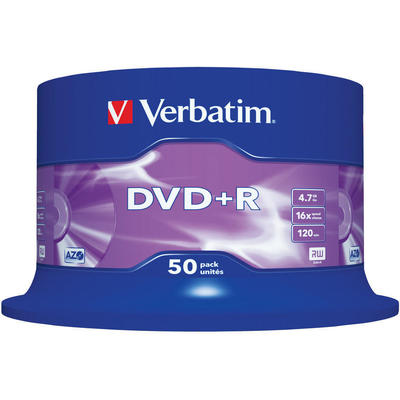 dublat-Verbatim  DVD+R 16X SPINDLE 50