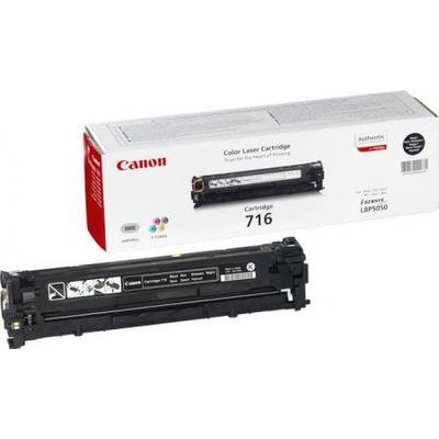 Toner imprimanta BLACK CRG-716BK 2,3K ORIGINAL CANON LBP 5050