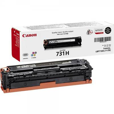 Toner imprimanta BLACK CRG-731HBK 2,4K ORIGINAL CANON LBP 7100CN