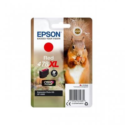 Cartus Imprimanta Ink Epson red | 478XL | 10.2ml | Claria Photo HD