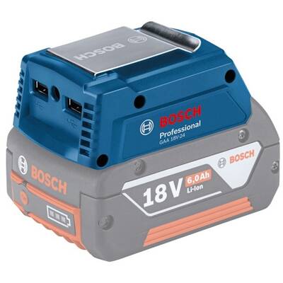 Bosch - GAA 18V-24 - Adaptor USB compatibil cu acumulatori, Li-Ion, 14.4-18 V