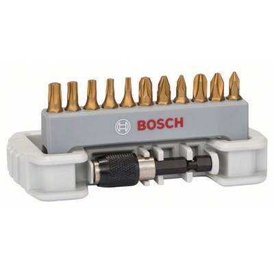 Bosch - 2608522126 - Set capete de insurubare, -, 12 bucati, prelungitor insurubare inclus