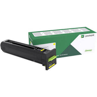 Toner imprimanta Lexmark 72K20Y0 Yellow