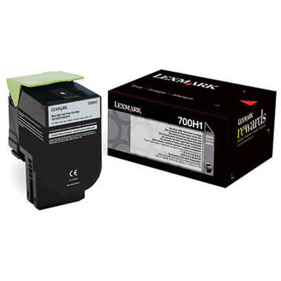 Toner imprimanta Lexmark 70C0H10 Black