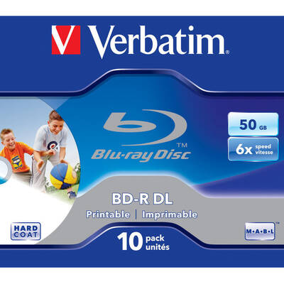 Verbatim  BD-R DL 50GB 6X PRINTABLE JC