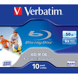 VERBATIM Verbatim  BD-R DL 50GB 6X PRINTABLE JC