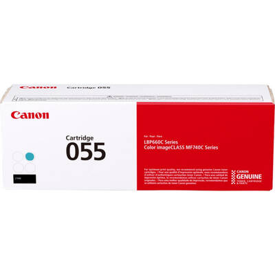 Toner imprimanta Canon CRG-055 Cyan