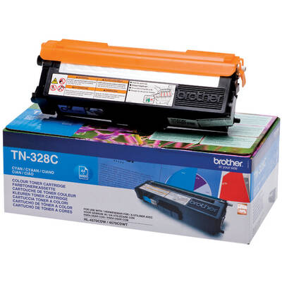 Toner imprimanta Brother TN-328C Cyan