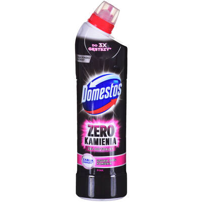 Domestos Zero Limescale WC Limescale Remover roz 750 ml