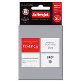 ACTIVEJET COMPATIBIL ACC-551GN for Canon printer; Canon CLI-551G replacement; Supreme; 15 ml; grey