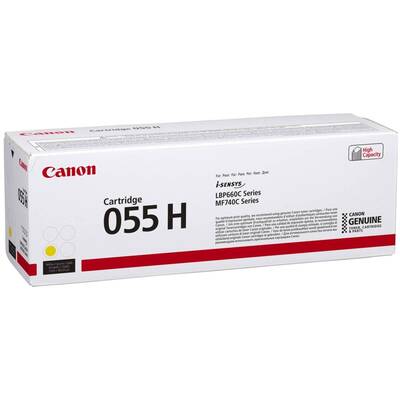 Toner imprimanta Canon 055 H 3017C002 Yellow