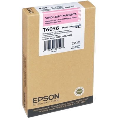 Cartus Imprimanta Epson  T603600 Vivid Light Magenta