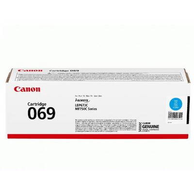 Toner imprimanta Canon CRG-069 Cyan