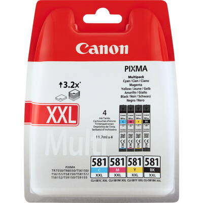 Cartus Imprimanta Canon CLI-581XXL Multi Pack