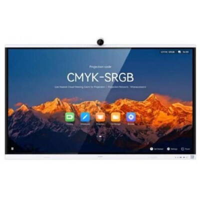 Huawei Tabla interactiva Seria IdeaHub S2 HU55150650, 65inch, 3840x2160 pixeli, Alb