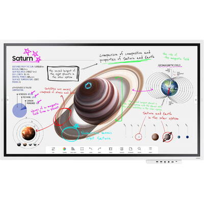 Ecran Interactiv Samsung Smart Signage WM65B    165,1cm(65") Flip 4.0