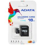 ADATA DUBLAT-MICRO SD 16GB CLASS 10 CU ADAPTOR