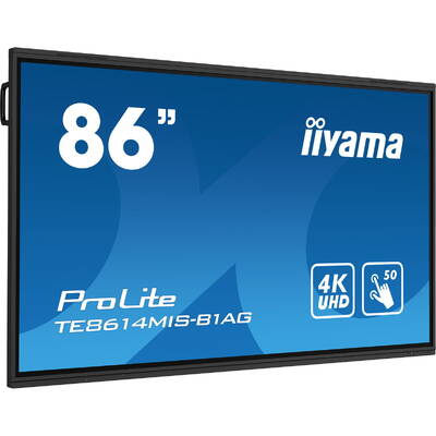 Ecran Interactiv IIyama 217.4 cm 85" TE8614MIS-B1AG 16:9 M-Touch 4xHDMI+USBC