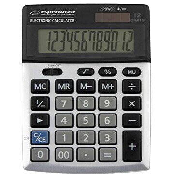 Calculator de birou ECL102, Negru