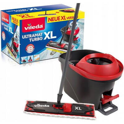 Mop rotativ plat Vileda UltraMat XL Turbo 163427- desigilat