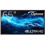 OPTOMA 3652RK / 65" IFP, 4K UHD, Direct LED, 400 nits, QUAD Core CPU, 4GB RAM / 32 GB ROM, 2x 20W speaker, 40-finger multitouch