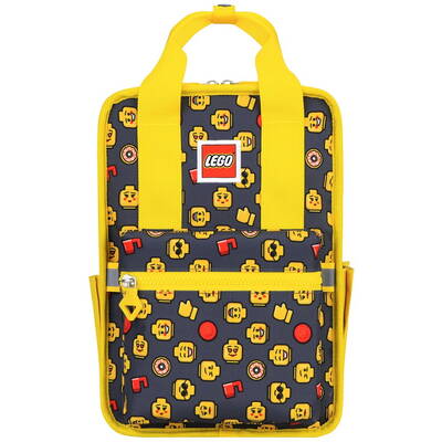 LEGO Rucsac Casual Tribini Fun Small - design Heads and Cup - galben