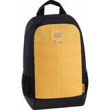 Caterpillar Rucsac Millennial Classic - Benji, material 600D HD polyester - negru cu galben