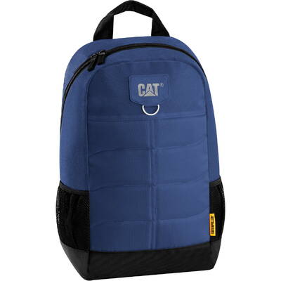 Caterpillar Rucsac Millennial Classic - Benji, material 600D HD polyester - negru cu bleumarin